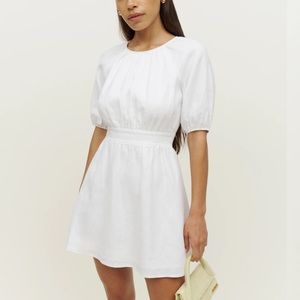 Reformation Irwin Linen Dress - Size 8